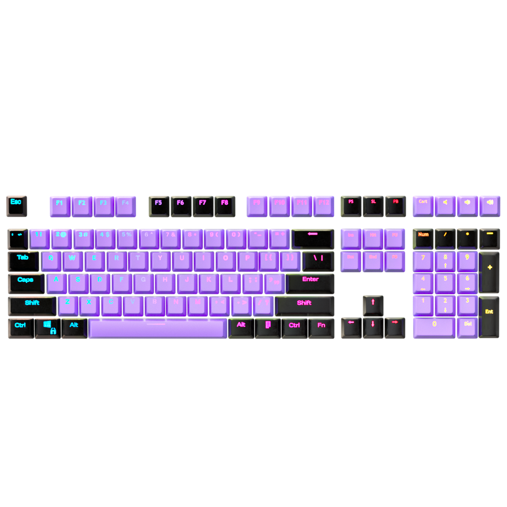 Black Lotus Keycap Set - Kraken Keycaps