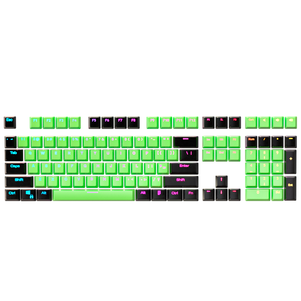 Toxic Keycap Set - Kraken Keycaps