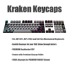 Reverse Cotton Candy Keycap Set - Kraken Keycaps