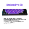 BLACK LOTUS Keyboard + COILED CABLE + MOUSE PAD Bundle
