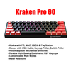 Reverse BRED EDITION - Kraken Pro 60% Mechanical Keyboard