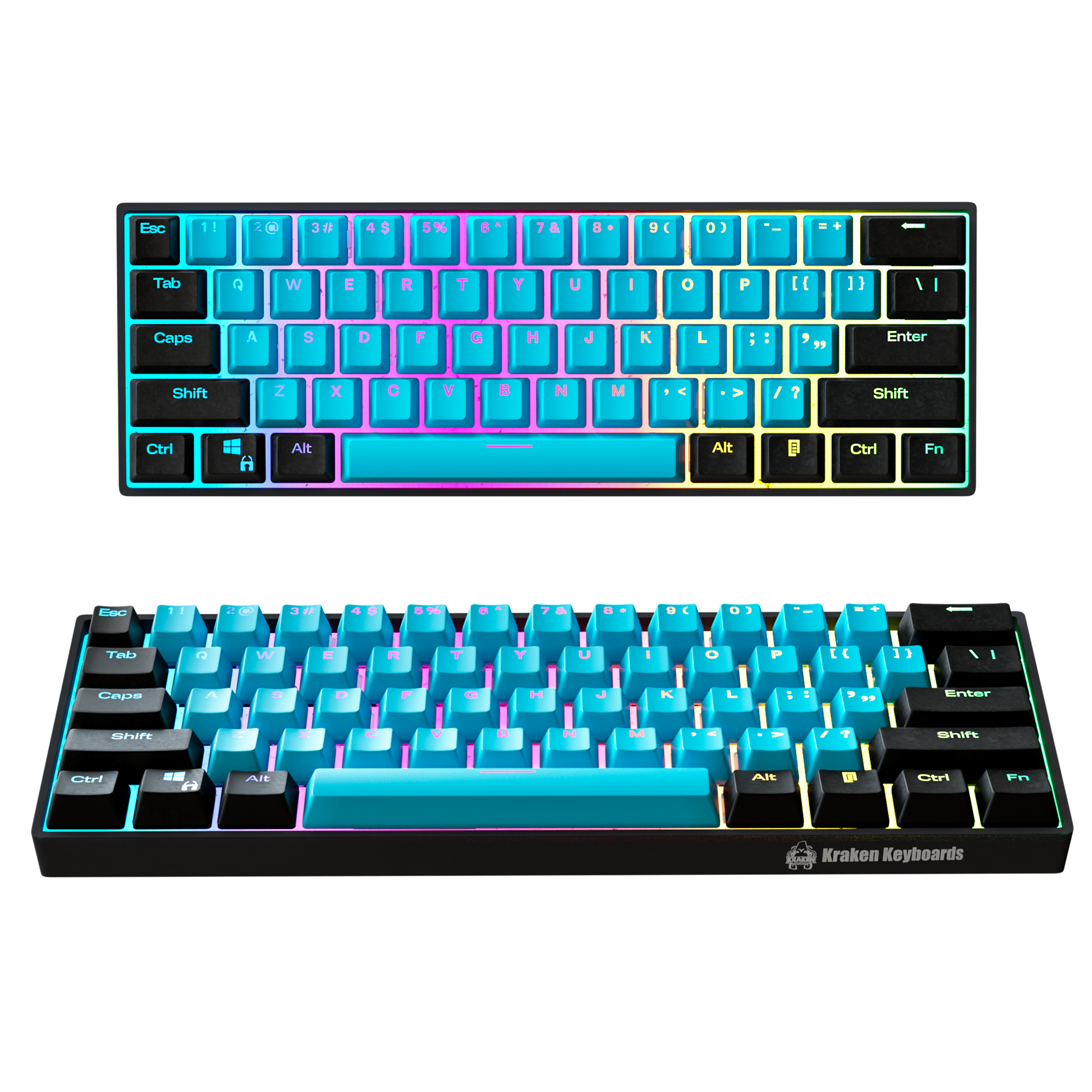 BRUISER EDITION - Kraken Pro 60% Mechanical Keyboard