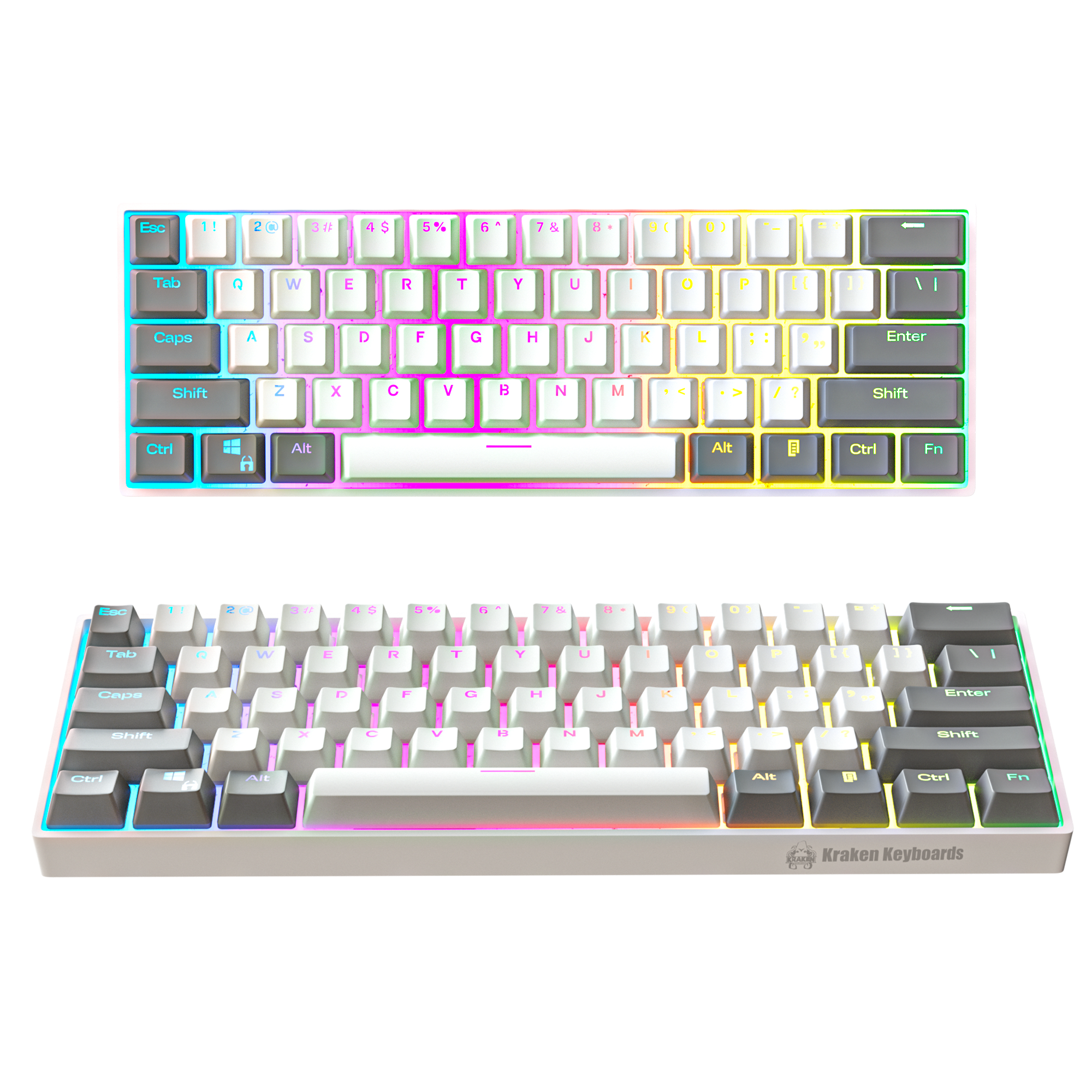 WOLF EDITION - Kraken Pro 60% Mechanical Keyboard