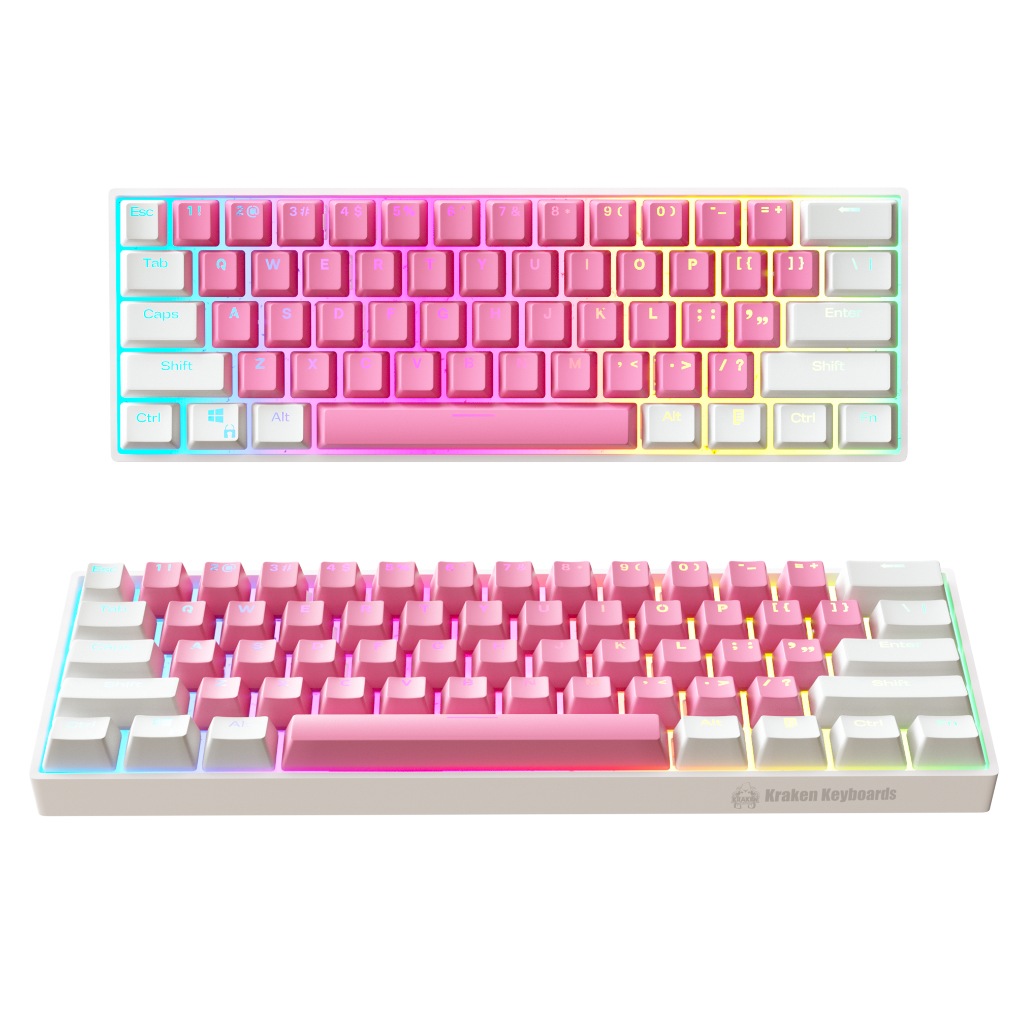 SAKURA EDITION - Kraken Pro 60% Mechanical Keyboard