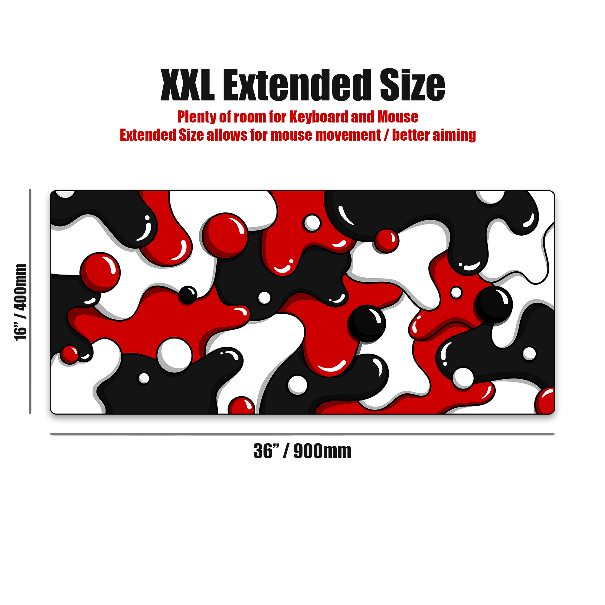 DRIP EDITION XXL Gaming Mouse Pad - DARTH