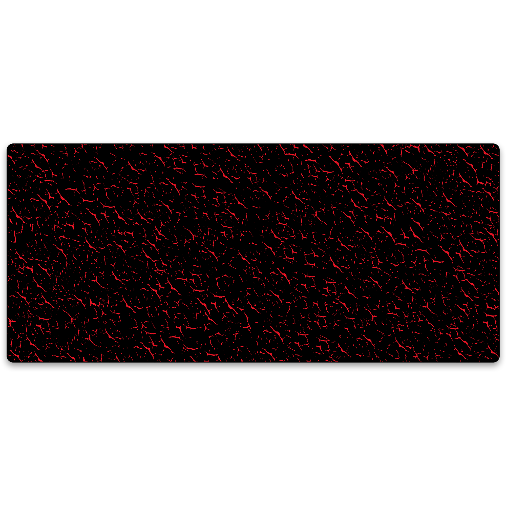 Kraken XXL Gaming Mouse Pad - Black & Red Tiger