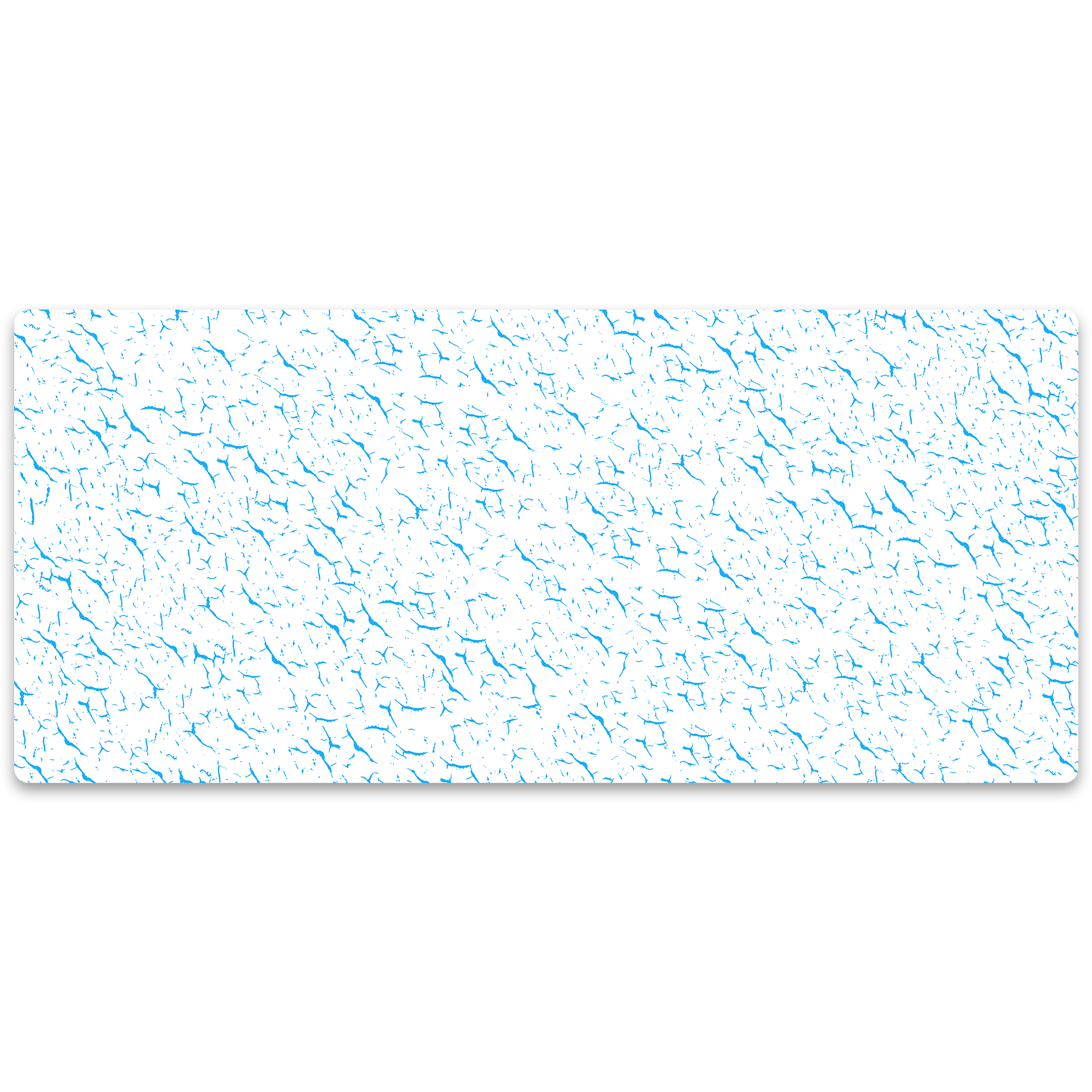 Kraken XXL Gaming Mouse Pad - White & Blue Tiger